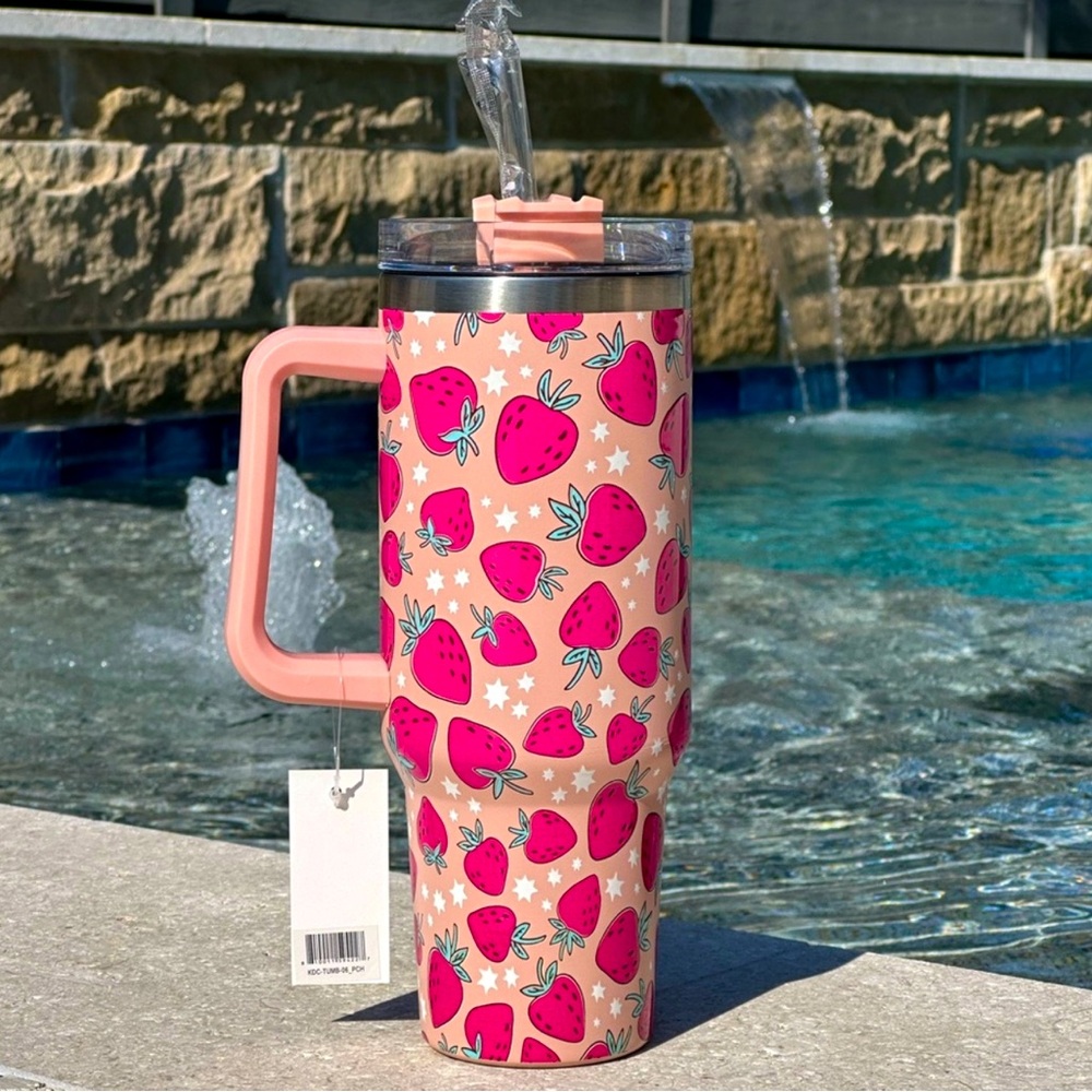Strawberry pink Tumbler